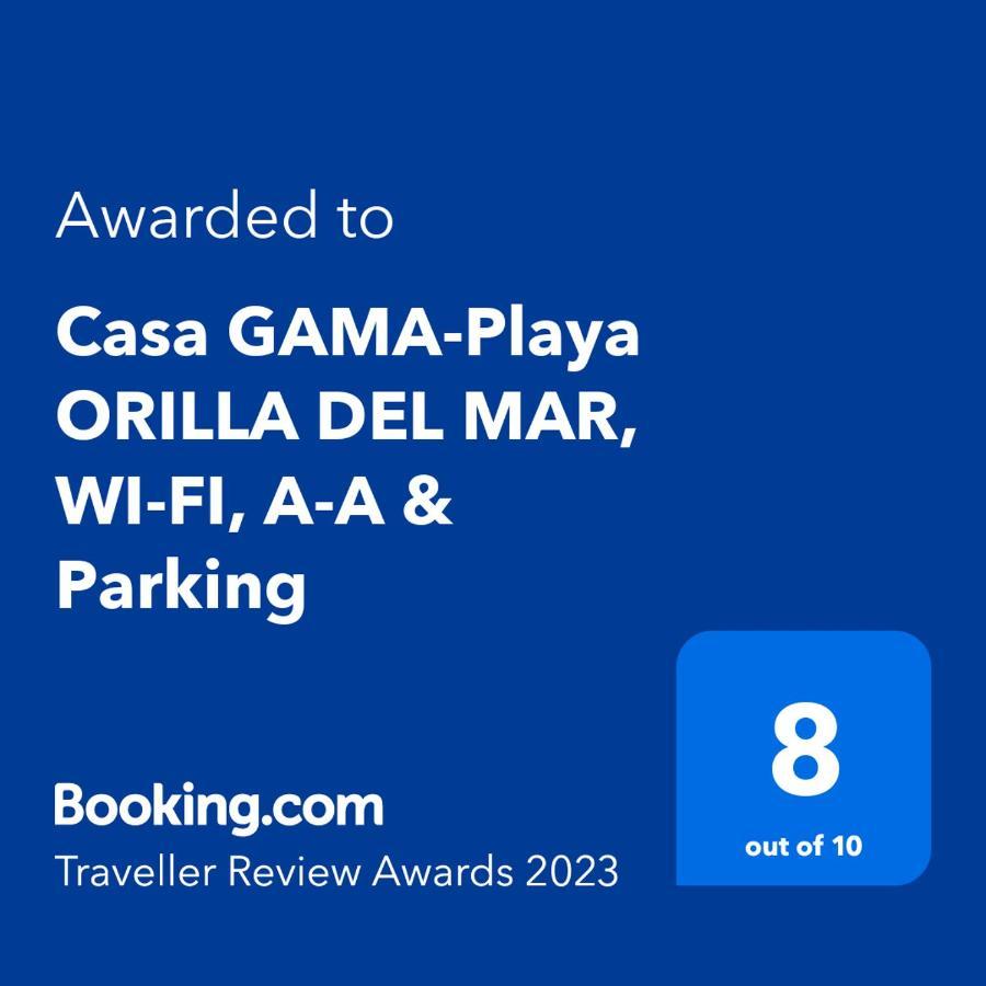Casa GAMA-Playa ORILLA DEL MAR, WI-FI, A-A&Parking Villa Boxol Kültér fotó